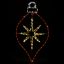 Picture of Ornament Finial w/Star LED 48"