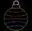 Picture of Ornament LED with Striped 48"