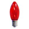 Picture of C9 LED U Filament Clear Bulbs Red Transparent - Pack of 25