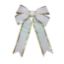 Picture of 24" Ivory Canvas Bow with Gold Trim