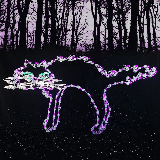 Picture of Halloween LED Scary Cat 57"