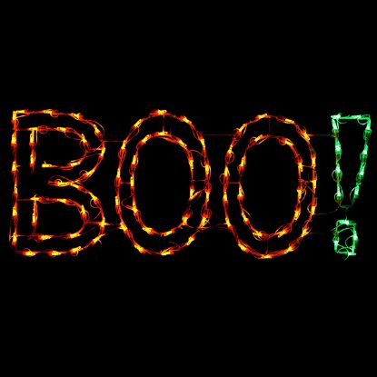 Picture of Halloween Sign LED Little BOO! 36"