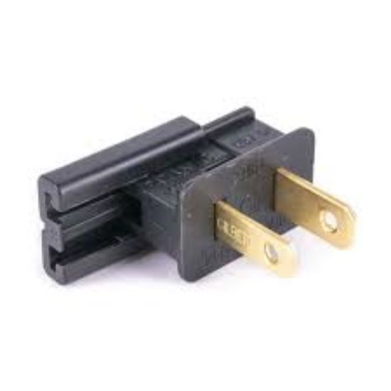 Picture of Edison Plugs Male Slide Black SPT-2