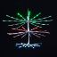 Picture of Paramount Spritzer Twinkling Red, Green, Pure White