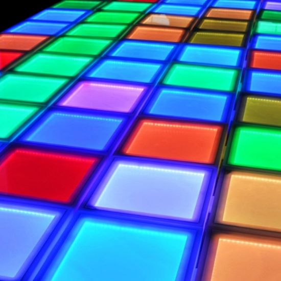 Picture of Dynamic Illumination RGB LED Square Dance Floor