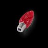 Picture of C9 LED Bulb - Red Transparent