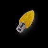 Picture of C9 LED Bulb - Yellow Transparent