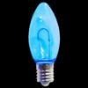 Picture of C9 LED U Filament Clear Bulbs Teal Transparent - Pack of 25